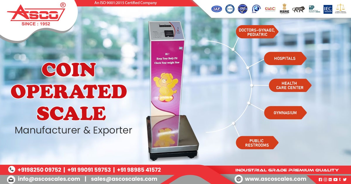 Coin Operated Scale Manufacturers in Ahmedabad