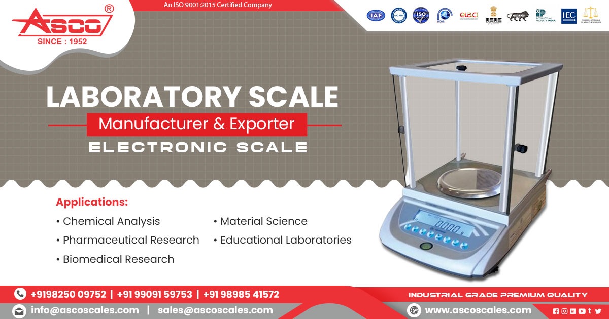 Laboratory Scale Supplier in Gujarat