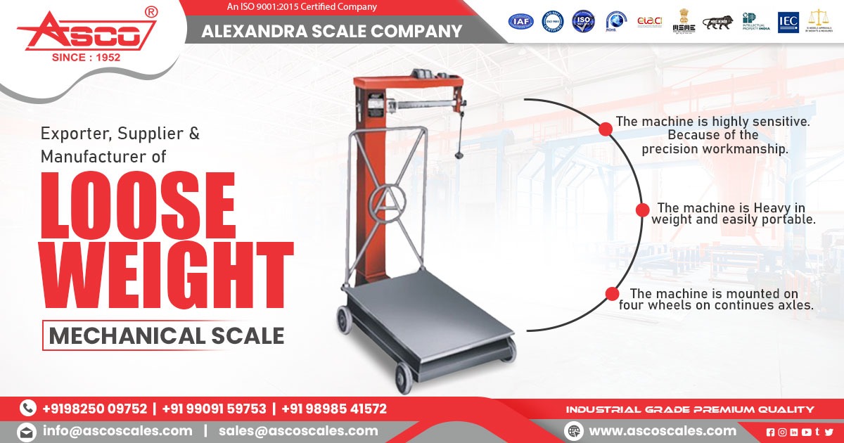 Exporter of Loose Weight Scale in Somalia