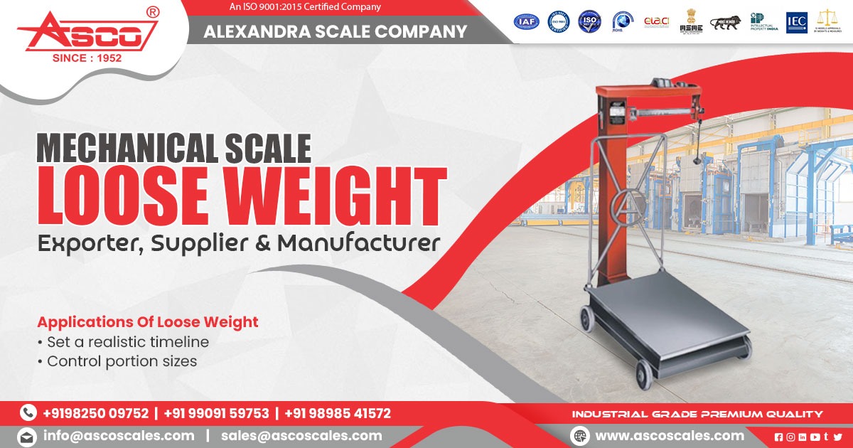 Mechanical Loose Weight Scale Supplier in India