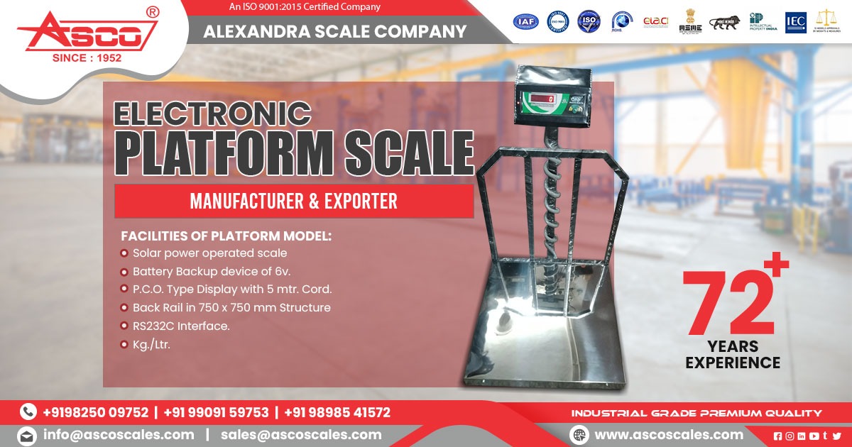 Electronic Table Top Scale in Gujarat
