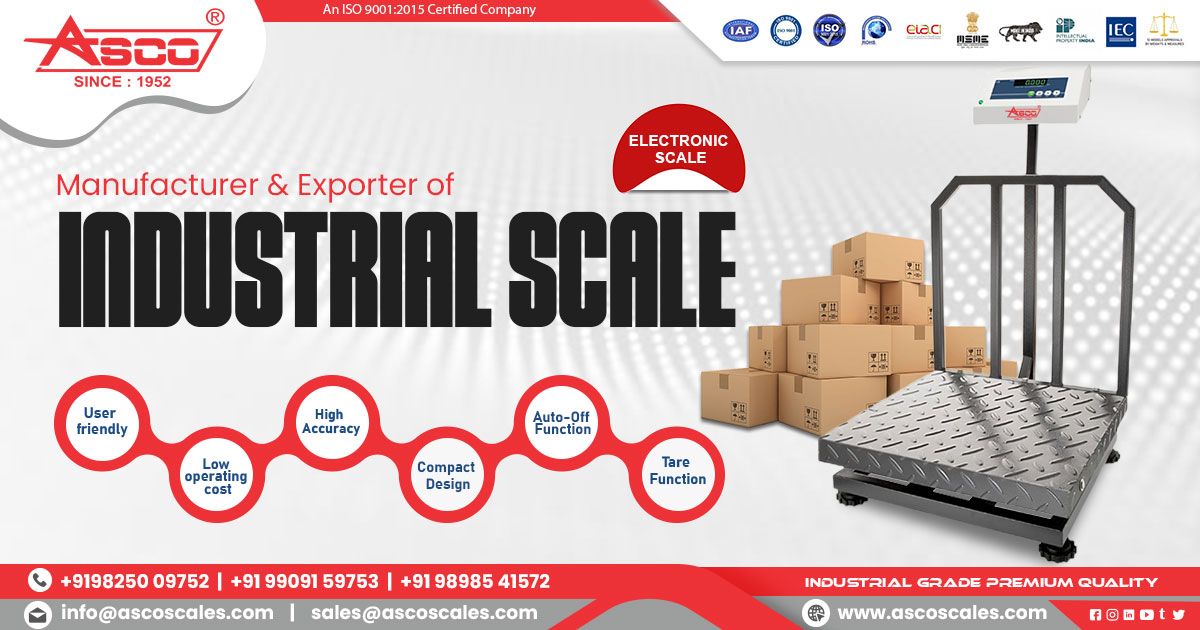 Supplier of Industrial Scale in Gujarat