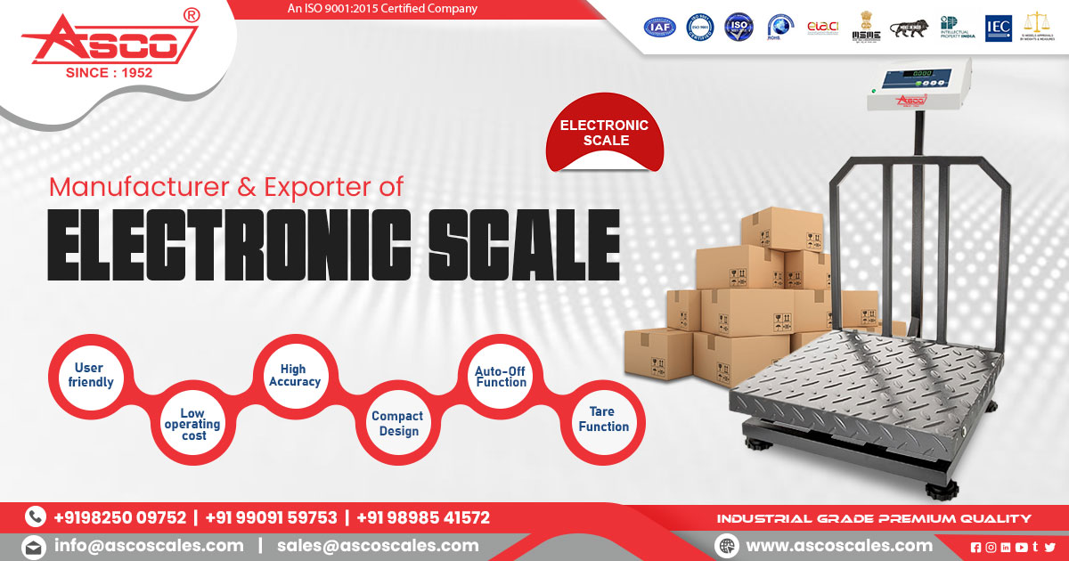 Supplier of Electronic Scales in Gujarat