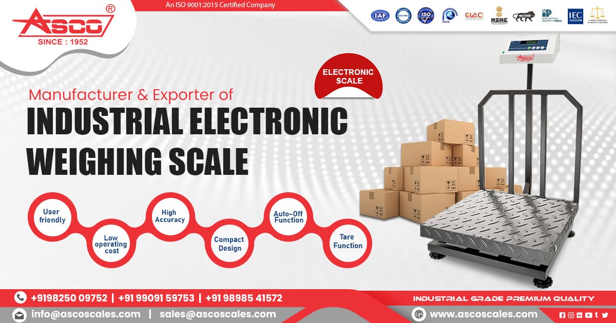 Industrial Electronic Weighing Scale in Gujarat