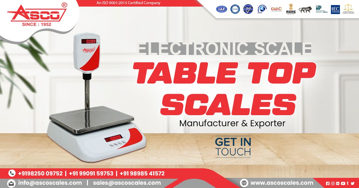 Tabletop Electronic Weighing Scale in Gujarat