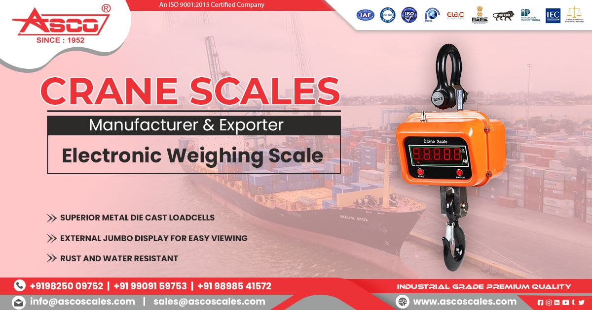 Crane Scale Manufacturer in Ahmedabad