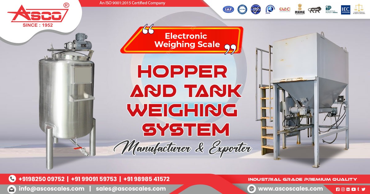 Electronic Hopper and Tank Weighing System in Gujarat